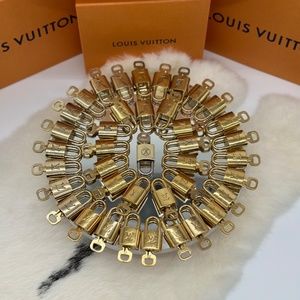 LOUIS VUITTON LV LOCK AND KEY SET MANY NUMBERS TO CHOOSE FROM